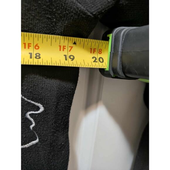 Vintage Onque Casuals Black Zip Snowman Ugly Christmas Sweater Party Size S - Picture 8 of 10